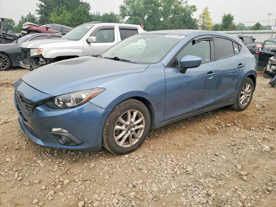 MAZDA 3 2015 with VIN JM1BM1M70F1234443 - Photo from auction