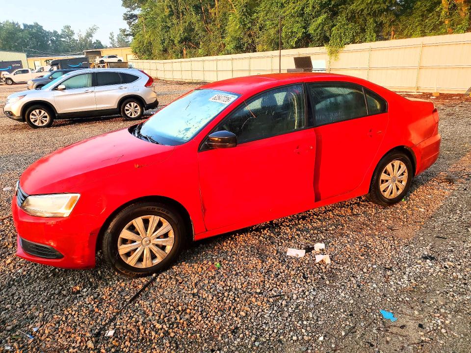 VOLKSWAGEN JETTA 2013 with VIN 3VW2K7AJ3DM234670 - Photo from auction