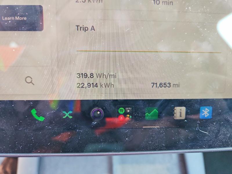 Photo 9 from auction – 2022 TESLA MODEL Y with VIN 7SAYGDEF1NF445068