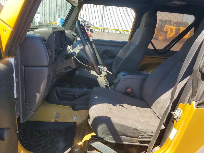 Photo 7 from auction – 2003 JEEP WRANGLER / TJ with VIN 1J4FA49S53P308354