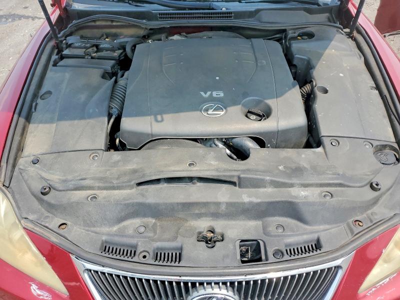 Photo 11 from auction – 2007 LEXUS IS with VIN JTHBK262372053876