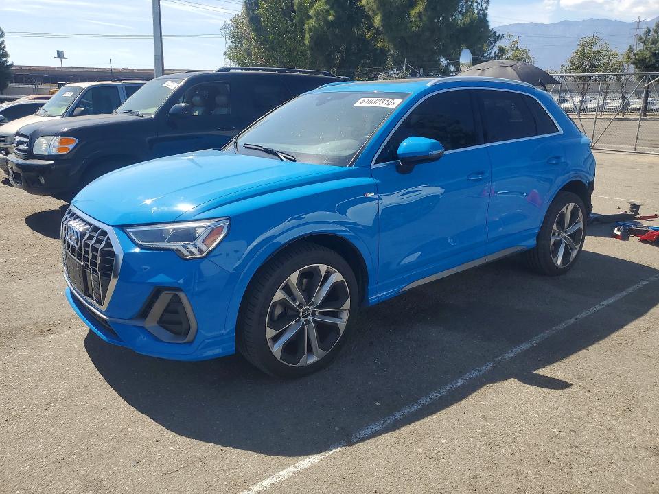 AUDI Q3 2019 with VIN WA1EECF34K1074457 - Photo from auction
