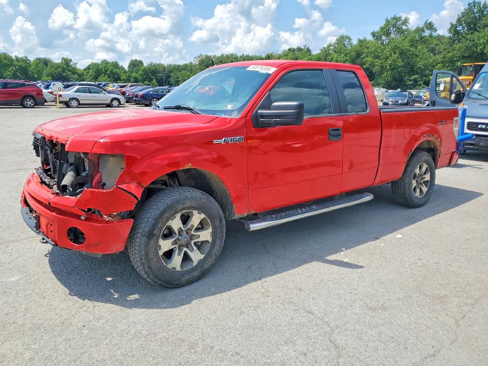 FORD F150 2013 with VIN 1FTFX1EF8DFD97887 - Photo from auction