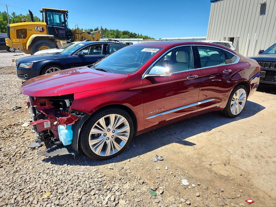 CHEVROLET IMPALA 2017 with VIN 2G1145S34H9187024 - Photo from auction