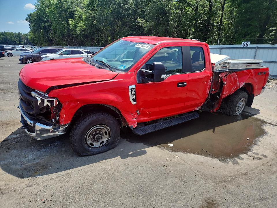 FORD F250 2020 with VIN 1FT7X2B66LEC74236 - Photo from auction