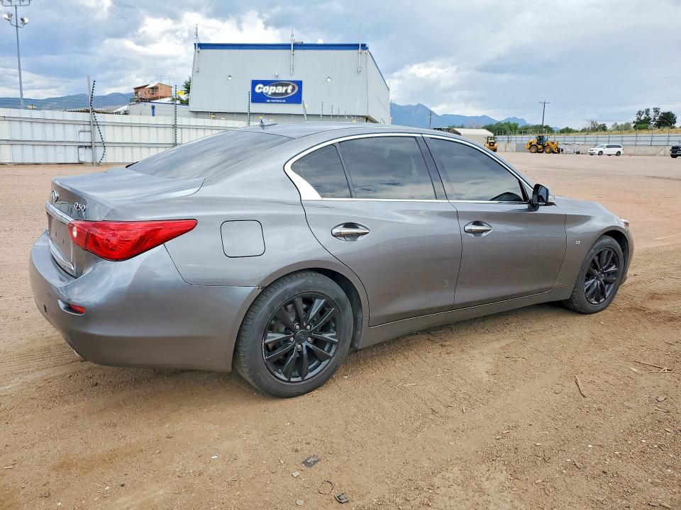 Photo 3 from auction – 2014 INFINITI Q50 with VIN JN1BV7AR3EM700002
