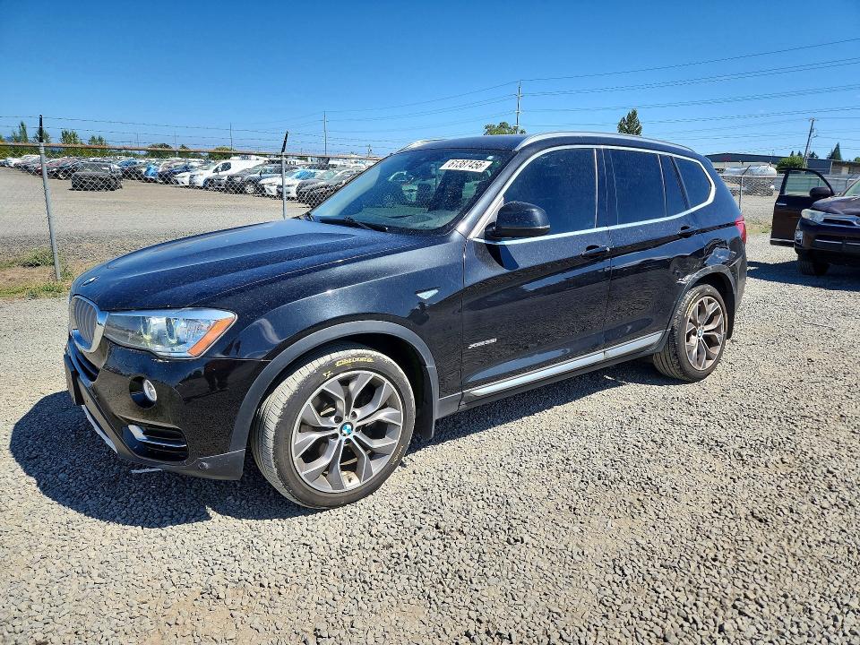 BMW X3 2017 with VIN 5UXWX7C57H0U41754 - Photo from auction