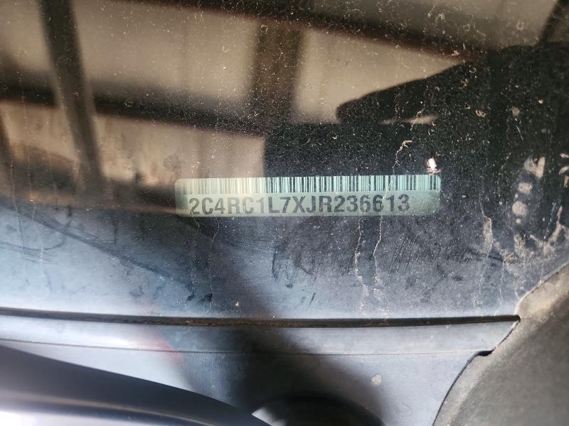 Photo 14 from auction – 2018 CHRYSLER PACIFICA with VIN 2C4RC1L7XJR236613