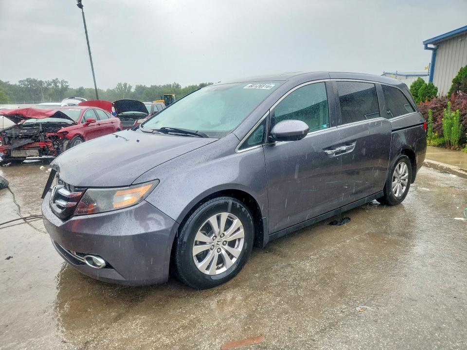 HONDA ODYSSEY 2016 with VIN 5FNRL5H67GB150557 - Photo from auction