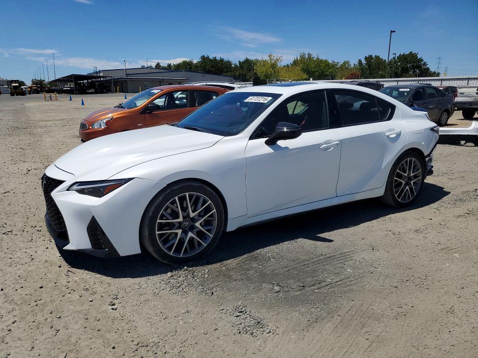 LEXUS IS 500 2024 with VIN JTHAP1D21R5005448 - Photo from auction