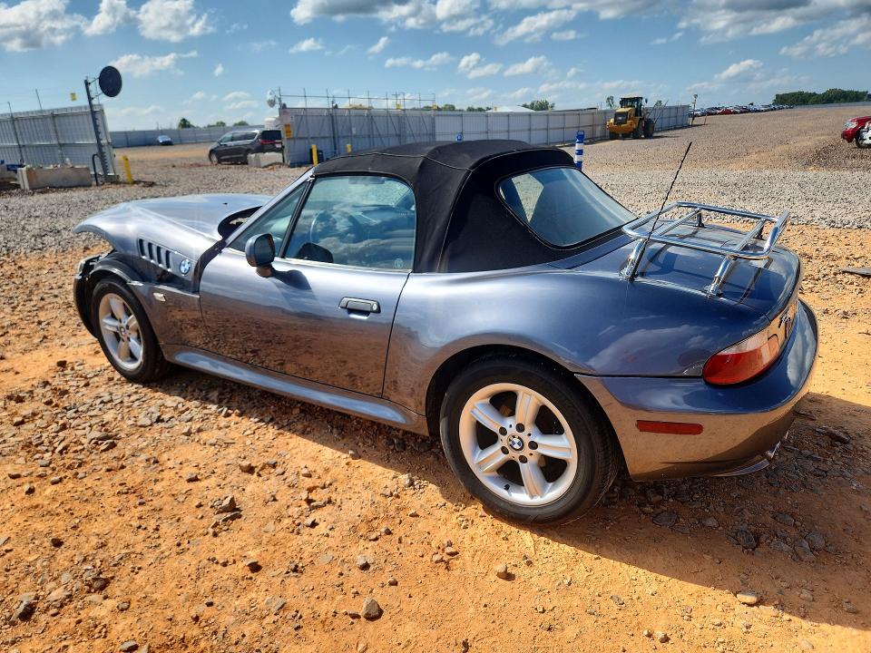 Photo 2 from auction – 2000 BMW Z3 with VIN 4USCH9341YLG04933