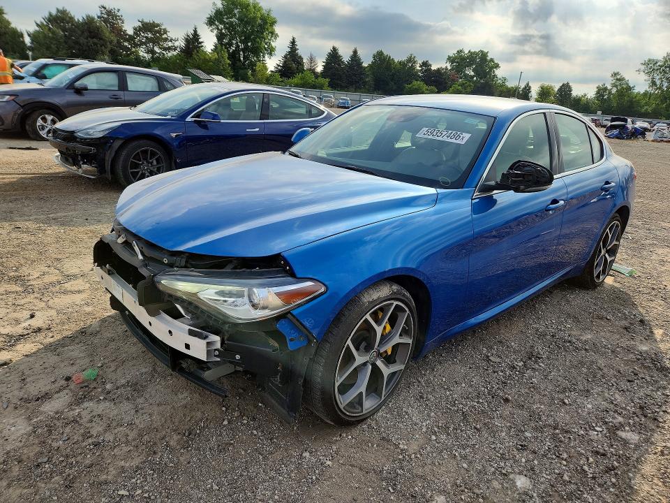 ALFA ROMEO GIULIA 2019 with VIN ZARFANAN9K7608520 - Photo from auction