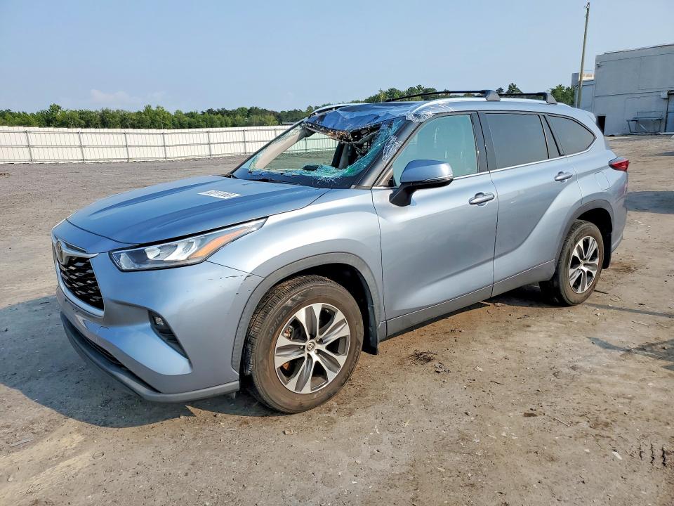 Photo 1 from auction – 2020 TOYOTA HIGHLANDER with VIN 5TDGZRBH4LS029725