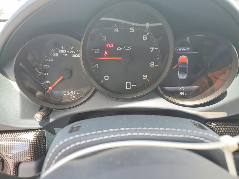 Photo 9 from auction – 2025 PORSCHE BOXSTER with VIN WP0CD2A88SK231205
