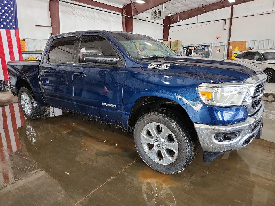 Photo 4 from auction – 2022 RAM 1500 with VIN 1C6SRFFT2NN181333