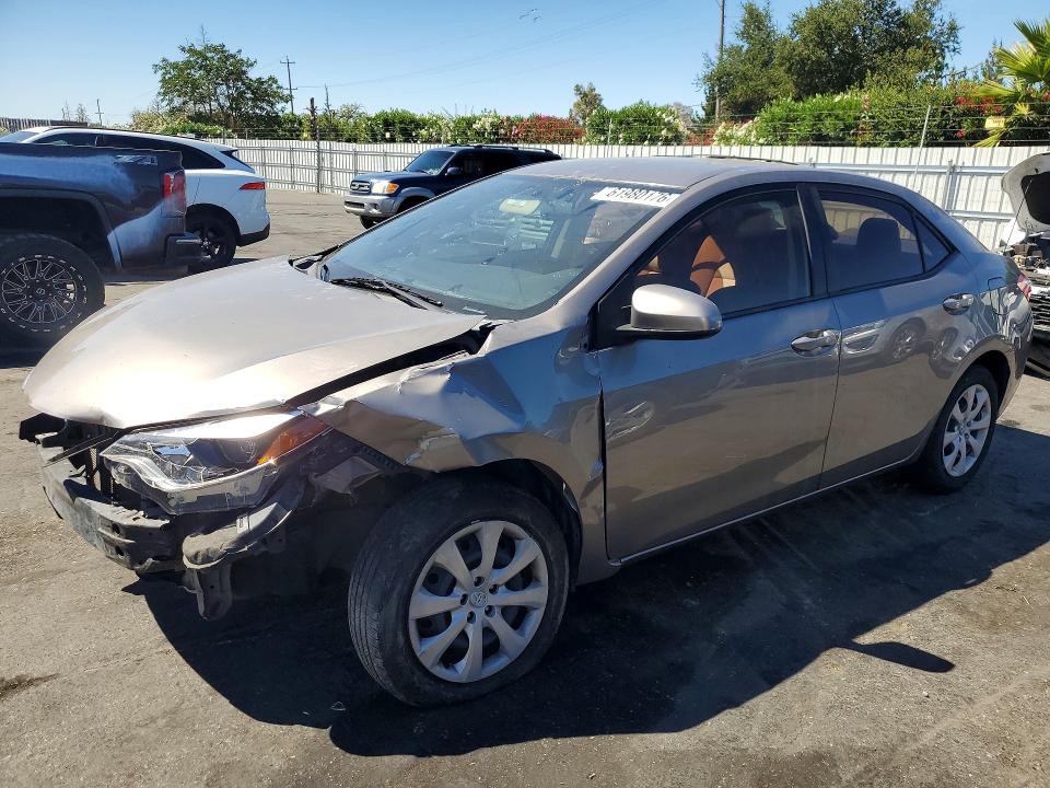TOYOTA COROLLA 2014 with VIN 2T1BURHEXEC206733 - Photo from auction