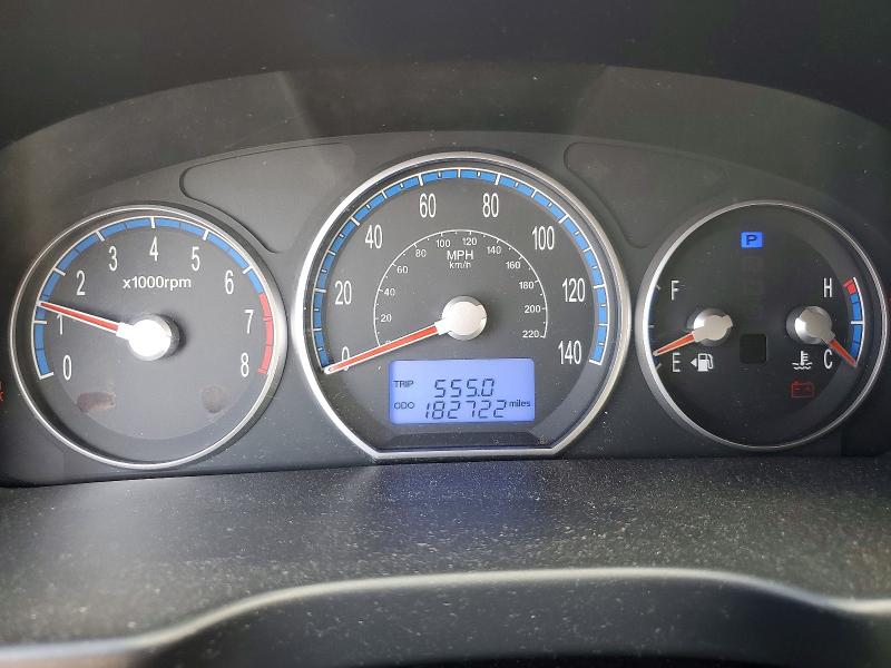 Photo 9 from auction – 2009 HYUNDAI SANTA FE with VIN 5NMSG73D79H293579
