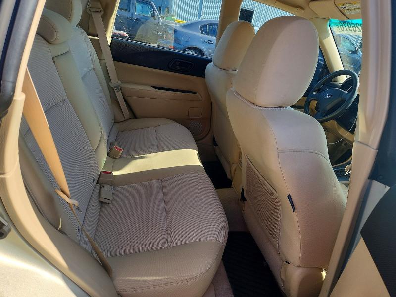 Photo 10 from auction – 2006 SUBARU FORESTER with VIN JF1SG63666H706252
