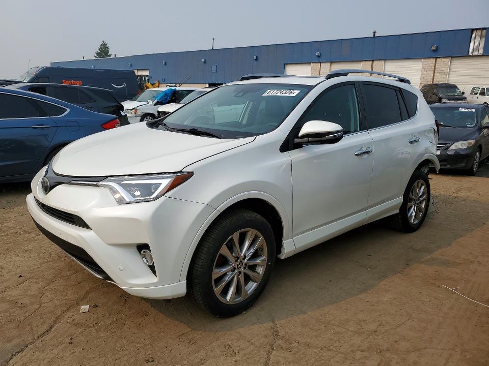 TOYOTA RAV4 2017 with VIN 2T3DFREV6HW682625 - Photo from auction