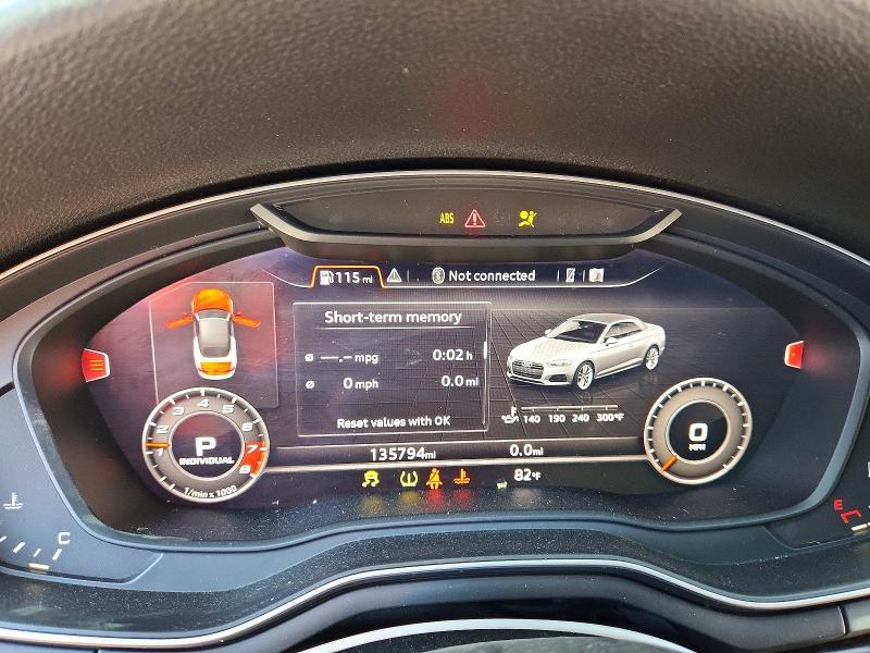 Photo 9 from auction – 2018 AUDI A5 with VIN WAUENCF59JA024589