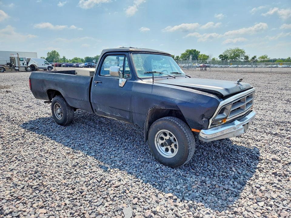 Photo 4 from auction – 1989 DODGE W-SERIES with VIN 1B7HM06Y7KS105548