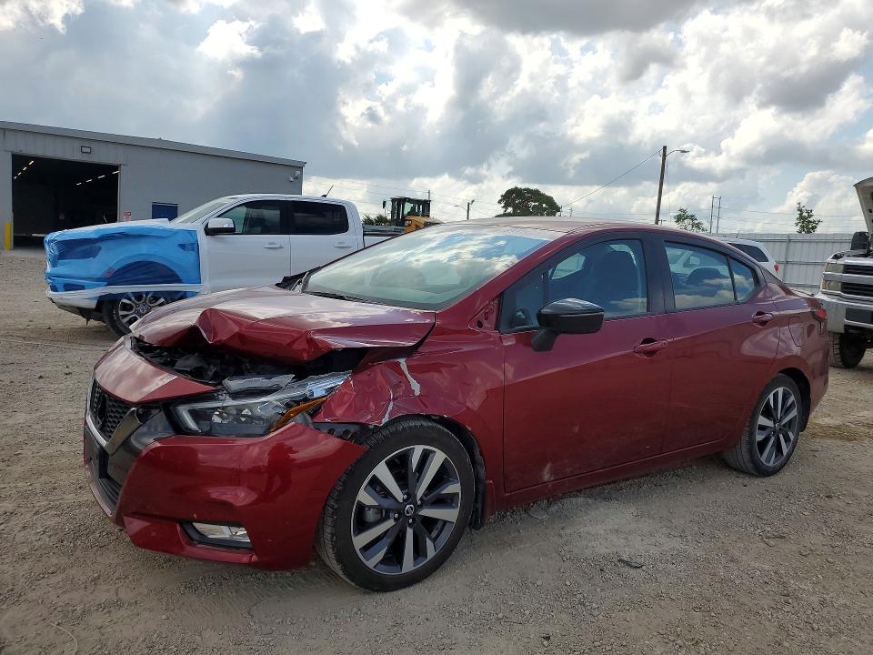 NISSAN VERSA 2020 with VIN 3N1CN8FVXLL812643 - Photo from auction