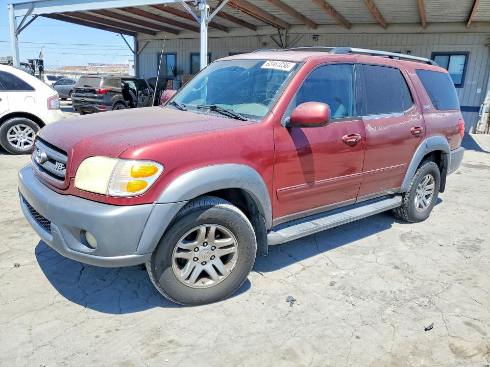 TOYOTA SEQUOIA 2004 with VIN 5TDZT34AX4S217237 - Photo from auction