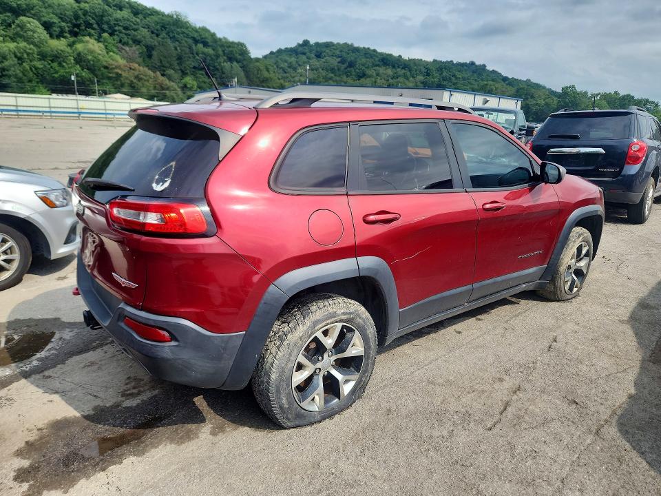 Photo 3 from auction – 2014 JEEP CHEROKEE with VIN 1C4PJMBS3EW160010