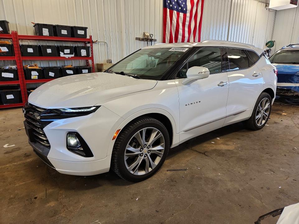 CHEVROLET BLAZER 2020 with VIN 3GNKBLRS8LS625596 - Photo from auction