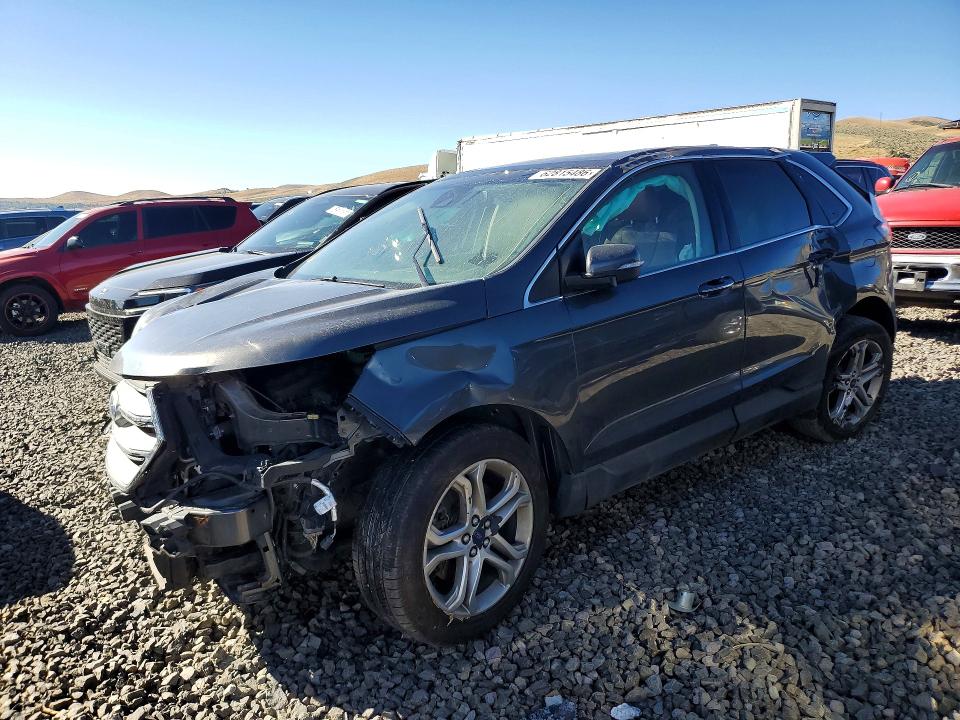 FORD EDGE 2015 with VIN 2FMPK4K97FBC09976 - Photo from auction