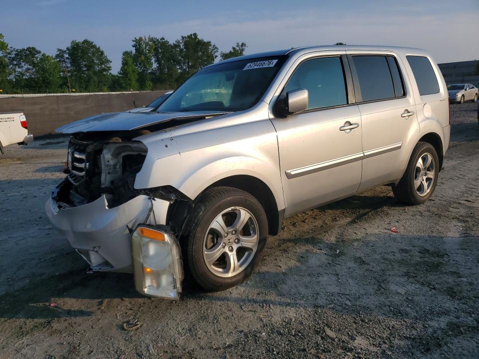 HONDA PILOT 2013 with VIN 5FNYF3H45DB008077 - Photo from auction