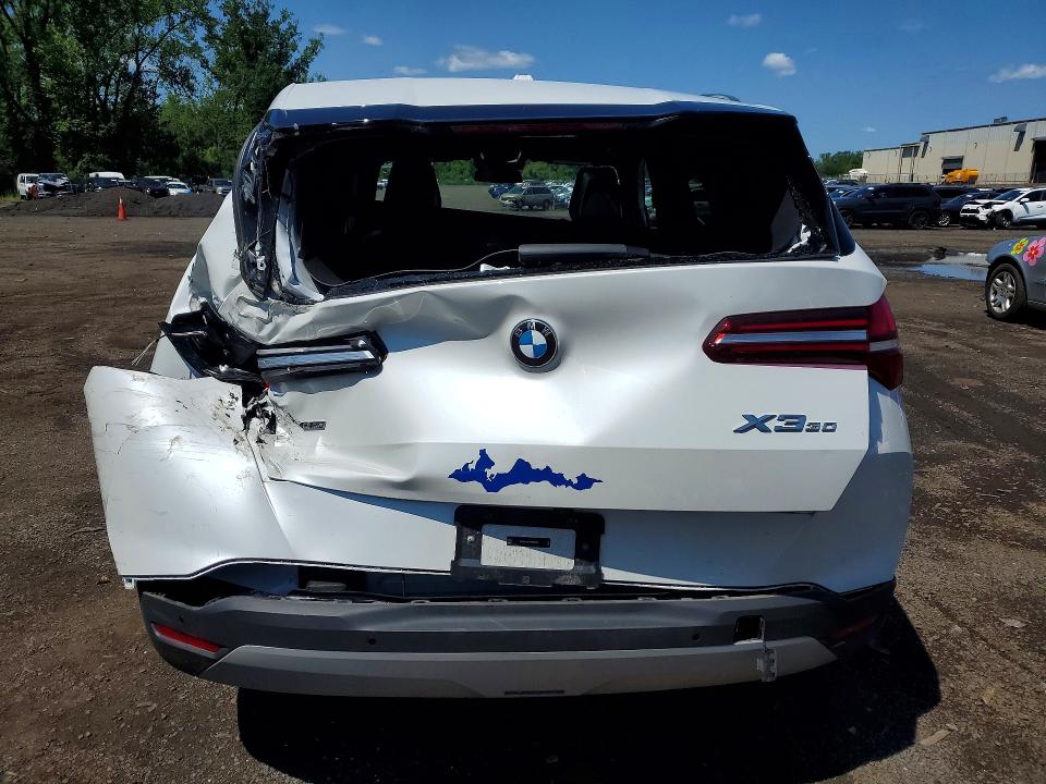 Photo 6 from auction – 2025 BMW X3 with VIN 5UX53GP01S9Y20225