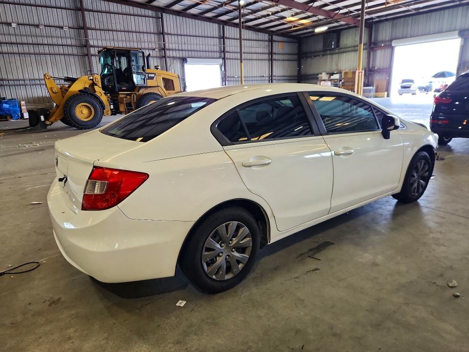 Photo 3 from auction – 2012 HONDA CIVIC with VIN 19XFB2F55CE096030