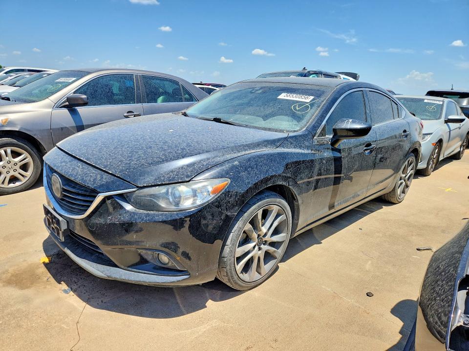 MAZDA 6 2015 with VIN JM1GJ1W59F1206697 - Photo from auction