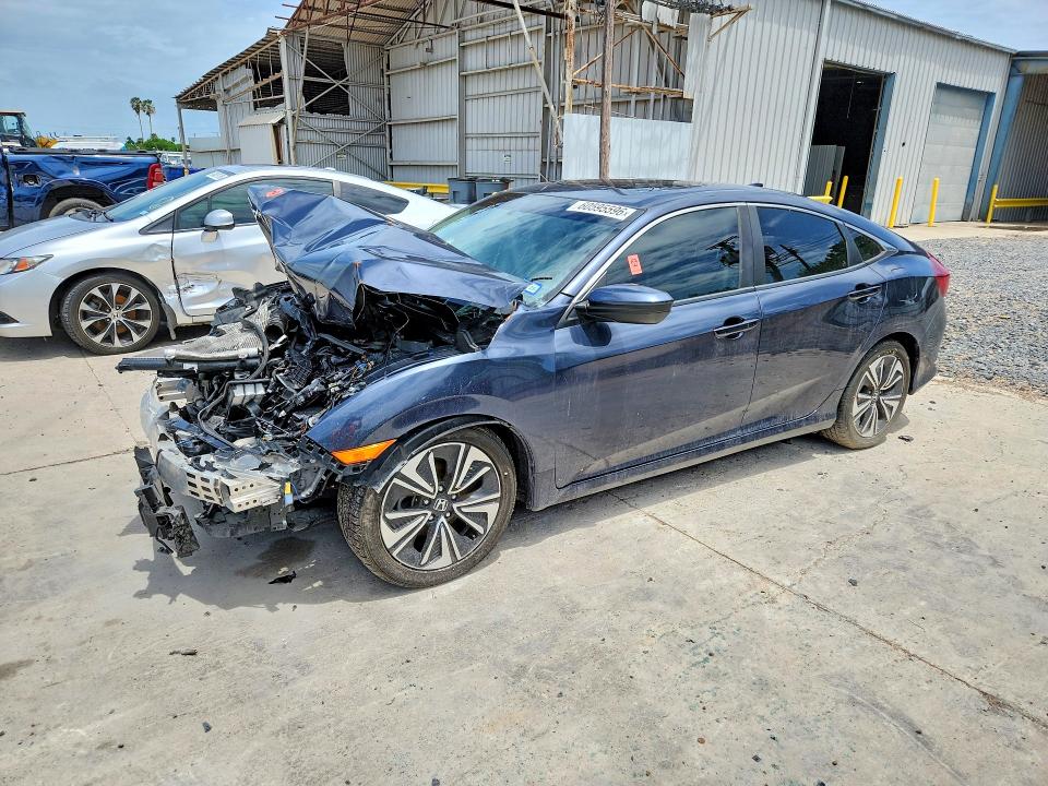 HONDA CIVIC 2018 with VIN JHMFC1F34JX034281 - Photo from auction