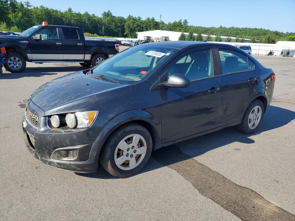 CHEVROLET SONIC 2014 with VIN 1G1JA5SG0E4129177 - Photo from auction