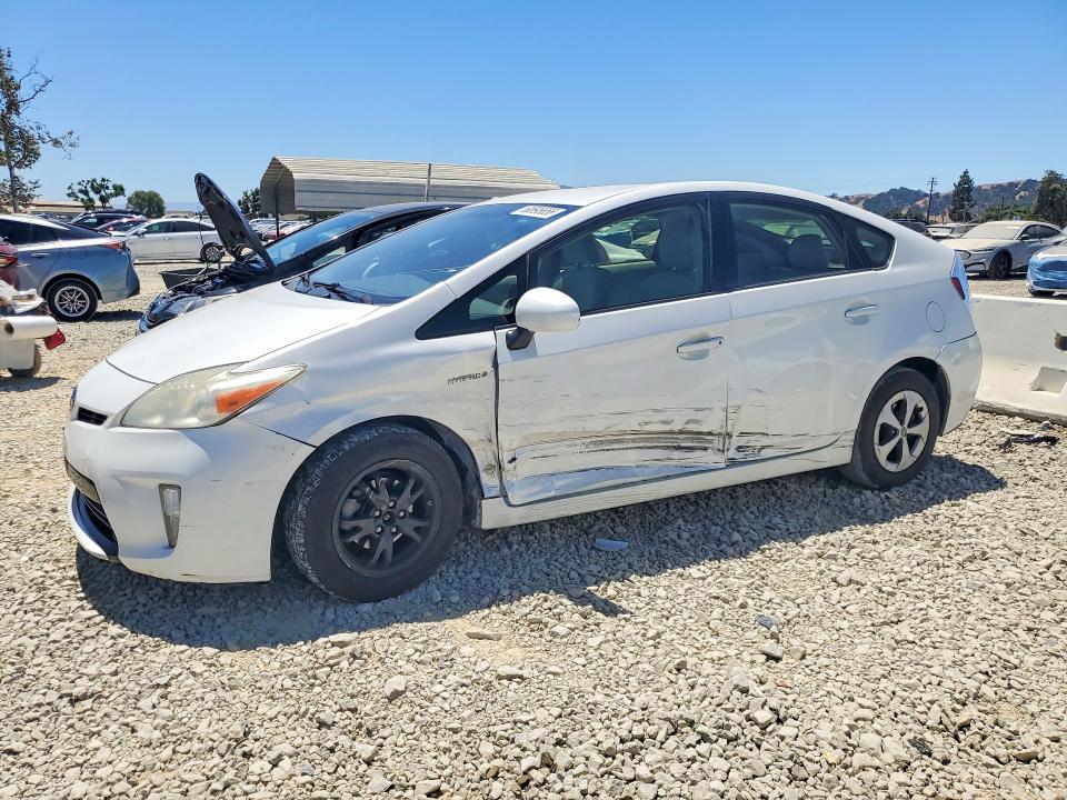 TOYOTA PRIUS 2013 with VIN JTDKN3DU2D5550222 - Photo from auction