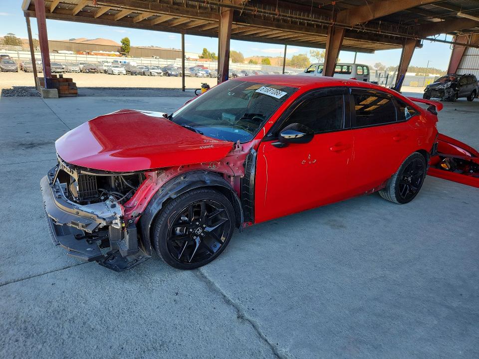 HONDA CIVIC 2023 with VIN 2HGFE2F55PH541286 - Photo from auction