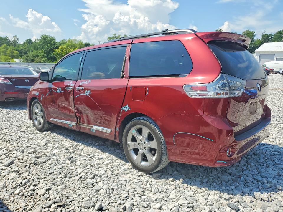 Photo 2 from auction – 2014 TOYOTA SIENNA with VIN 5TDXK3DC6ES442686