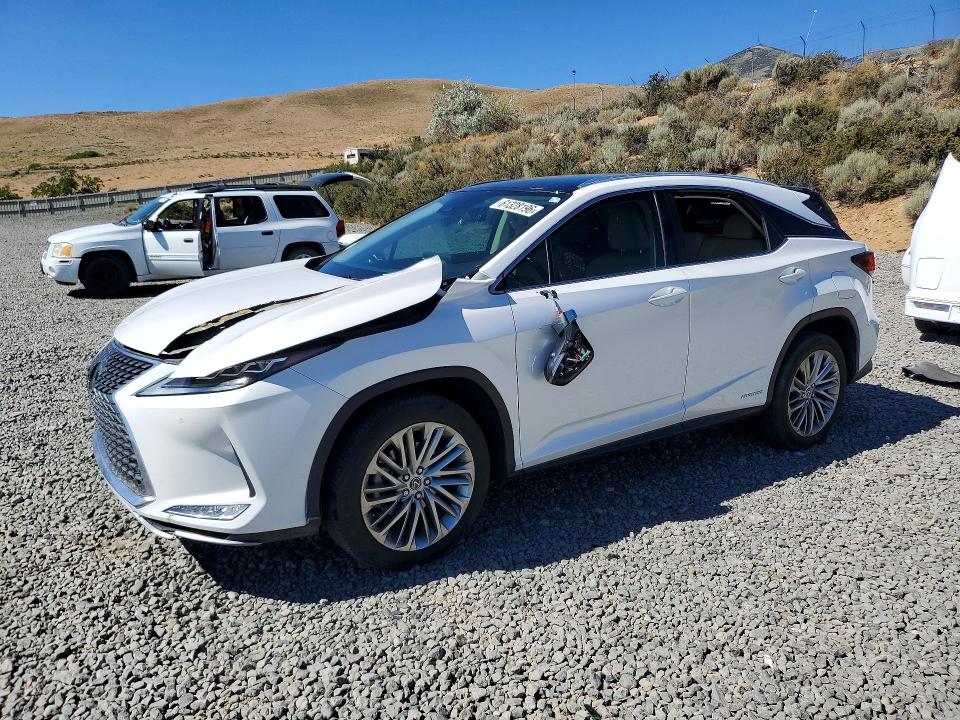 LEXUS RX 2021 with VIN 2T2JGMDA0MC068218 - Photo from auction