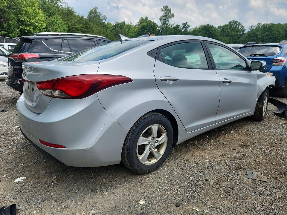 Photo 3 from auction – 2014 HYUNDAI ELANTRA with VIN 5NPDH4AE6EH486982