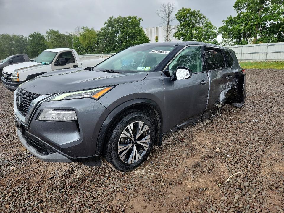 NISSAN ROGUE 2021 with VIN 5N1AT3BBXMC694160 - Photo from auction