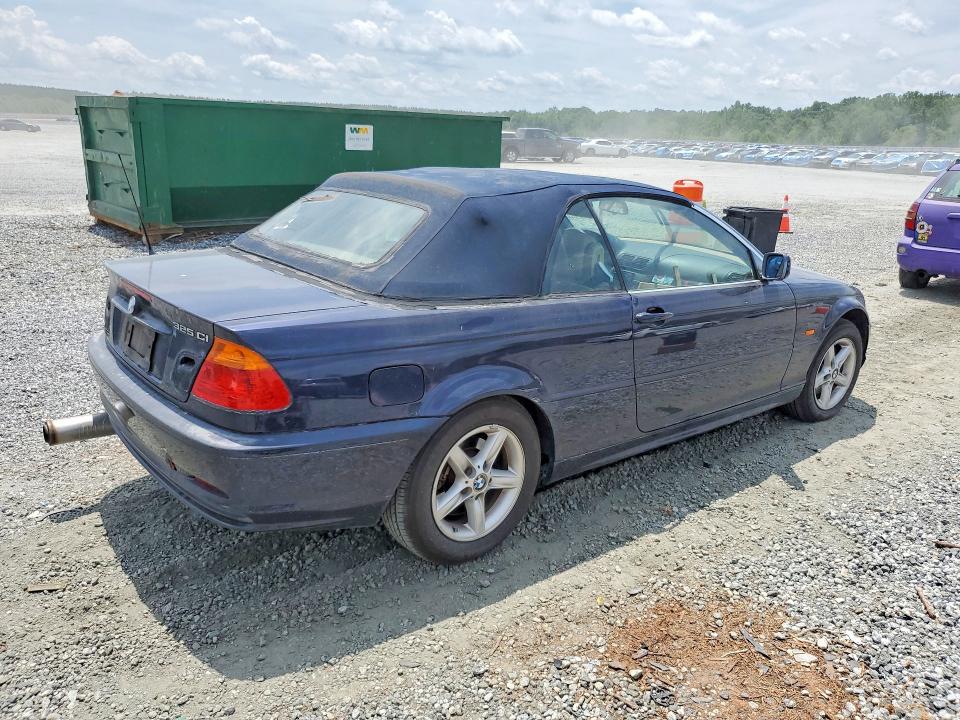 Photo 3 from auction – 2002 BMW 325 with VIN WBABS33452JY42300
