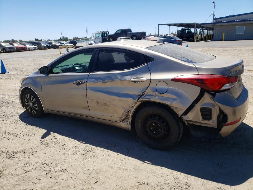 Photo 2 from auction – 2016 HYUNDAI ELANTRA with VIN 5NPDH4AE6GH667230