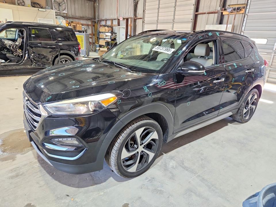 HYUNDAI TUCSON 2018 with VIN KM8J3CA2XJU756177 - Photo from auction
