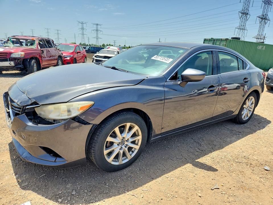 MAZDA 6 2015 with VIN JM1GJ1U64F1172633 - Photo from auction