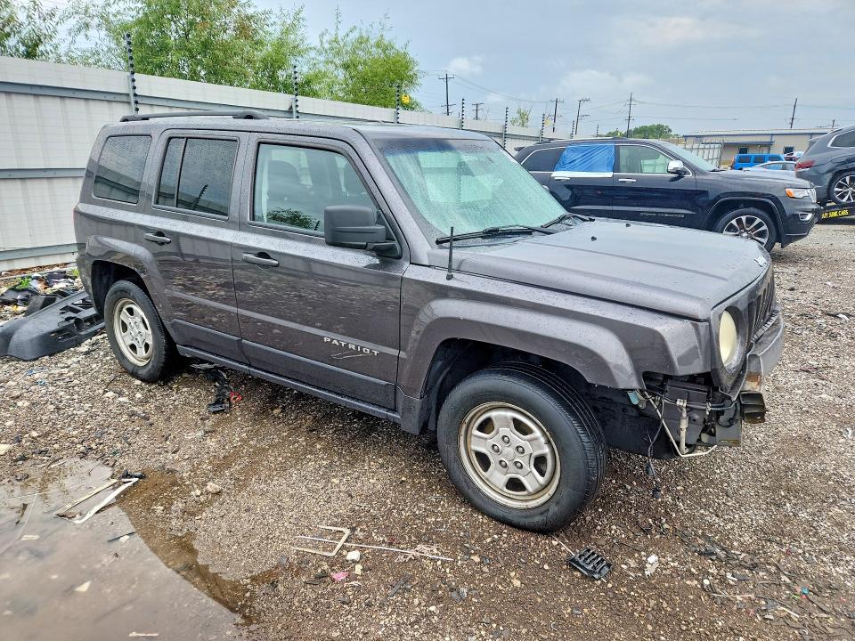 Photo 4 from auction – 2016 JEEP PATRIOT with VIN 1C4NJPBB5GD808437