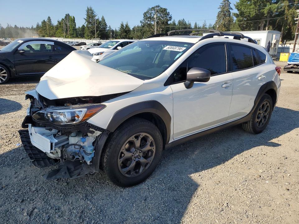 SUBARU CROSSTREK 2021 with VIN JF2GTHSC0MH227855 - Photo from auction
