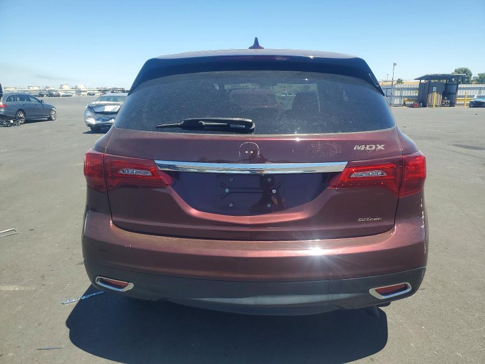 Photo 6 from auction – 2016 ACURA MDX with VIN 5FRYD4H43GB054263