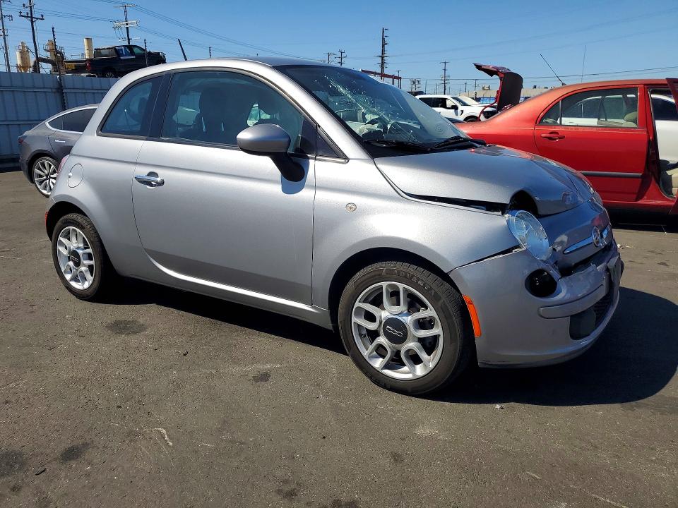 Photo 4 from auction – 2015 FIAT 500 with VIN 3C3CFFAR7FT710086
